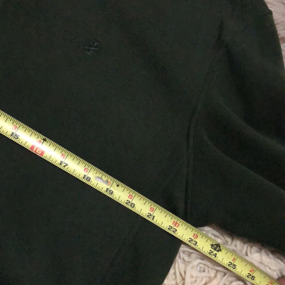 EUC Mens Izod 1/4 Zip Sweatshirt-Sz L-Forest Green-Cotton Blend - Picture 11 of 14